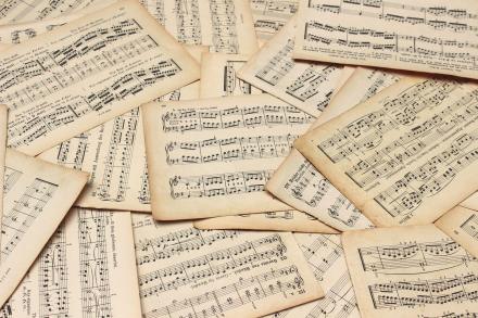 Illustration of Exploring the History of Music Notation Across Centuries